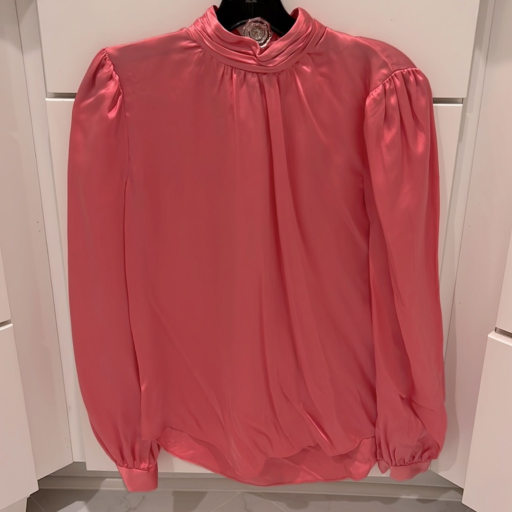 Veronica Beard size 2 pink blouse